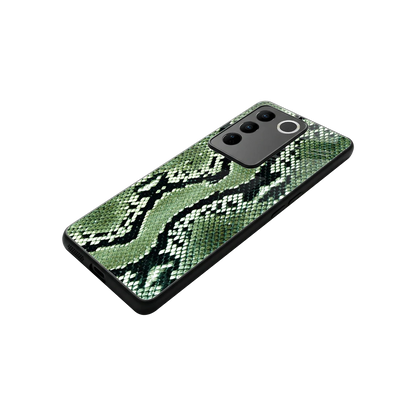 Venom Green stylish phone case for vivo v27 5g | glossy glass and slim fit