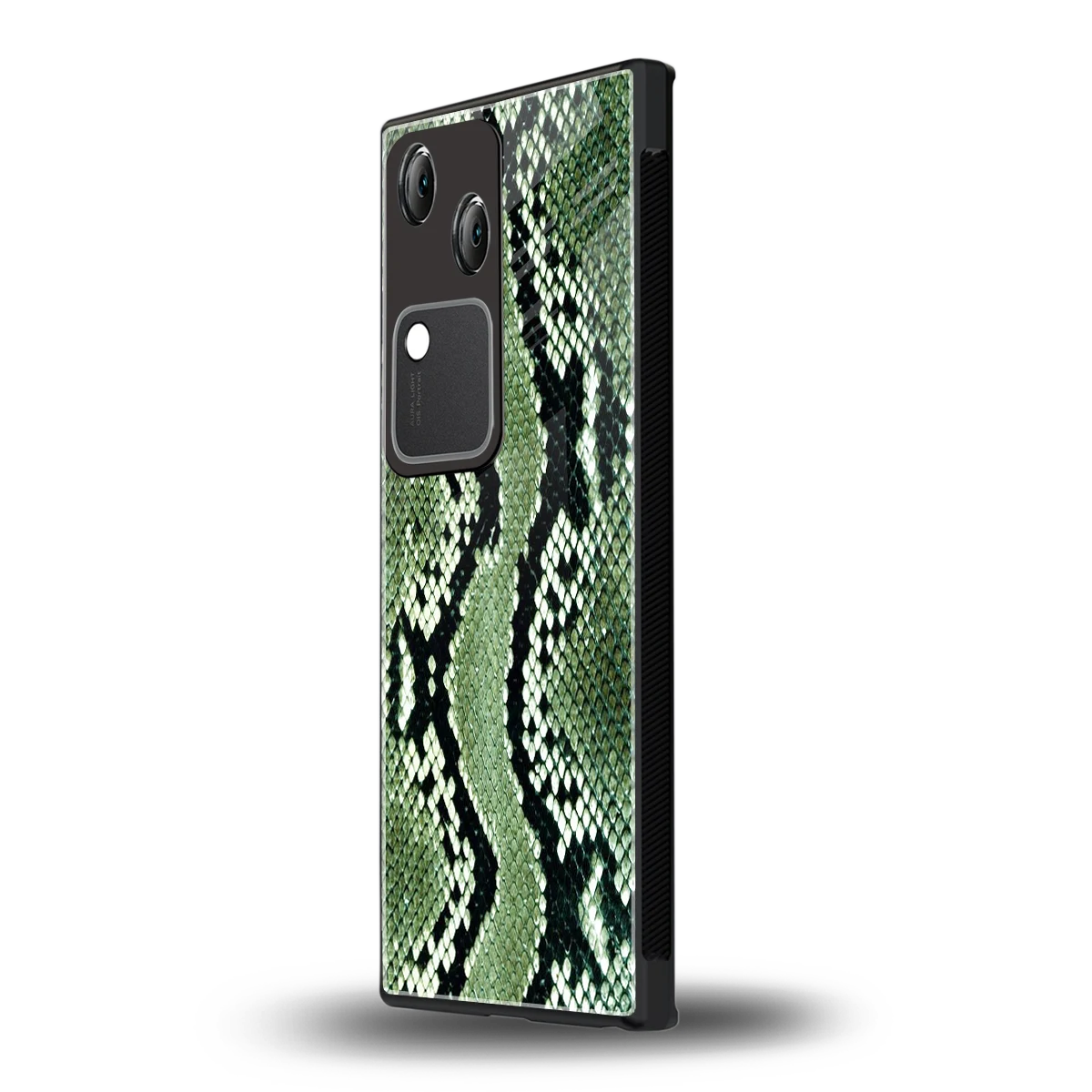 Venom Green vivo v30 mobile cover | shockproof glass phone case