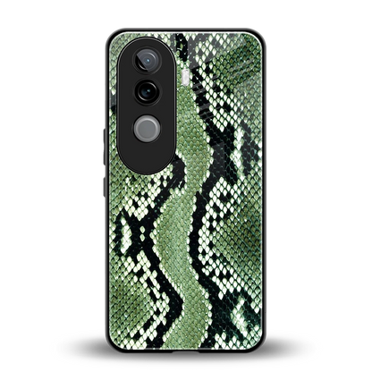 Venom Green back phone cover | glass case for vivo v40e