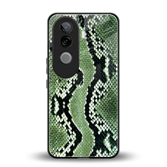 Venom Green back phone cover | glass case for vivo v40e
