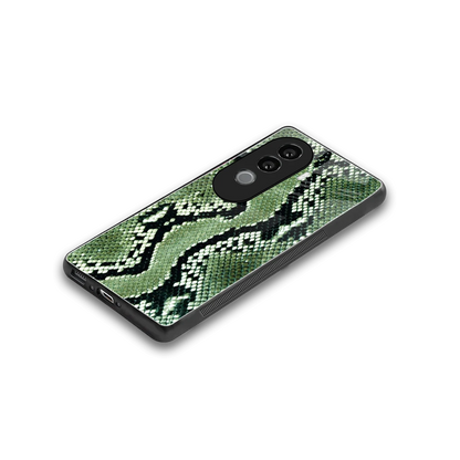 Venom Green stylish phone case for vivo v40e | glossy glass and slim fit