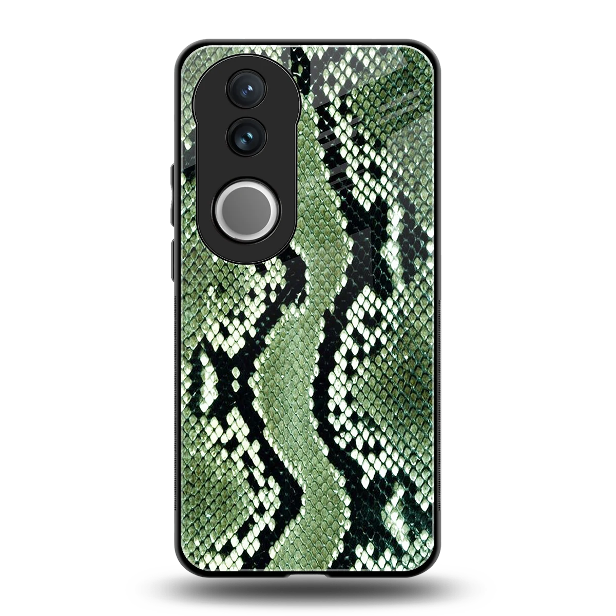 Venom Green back phone cover | glass case for vivo v50
