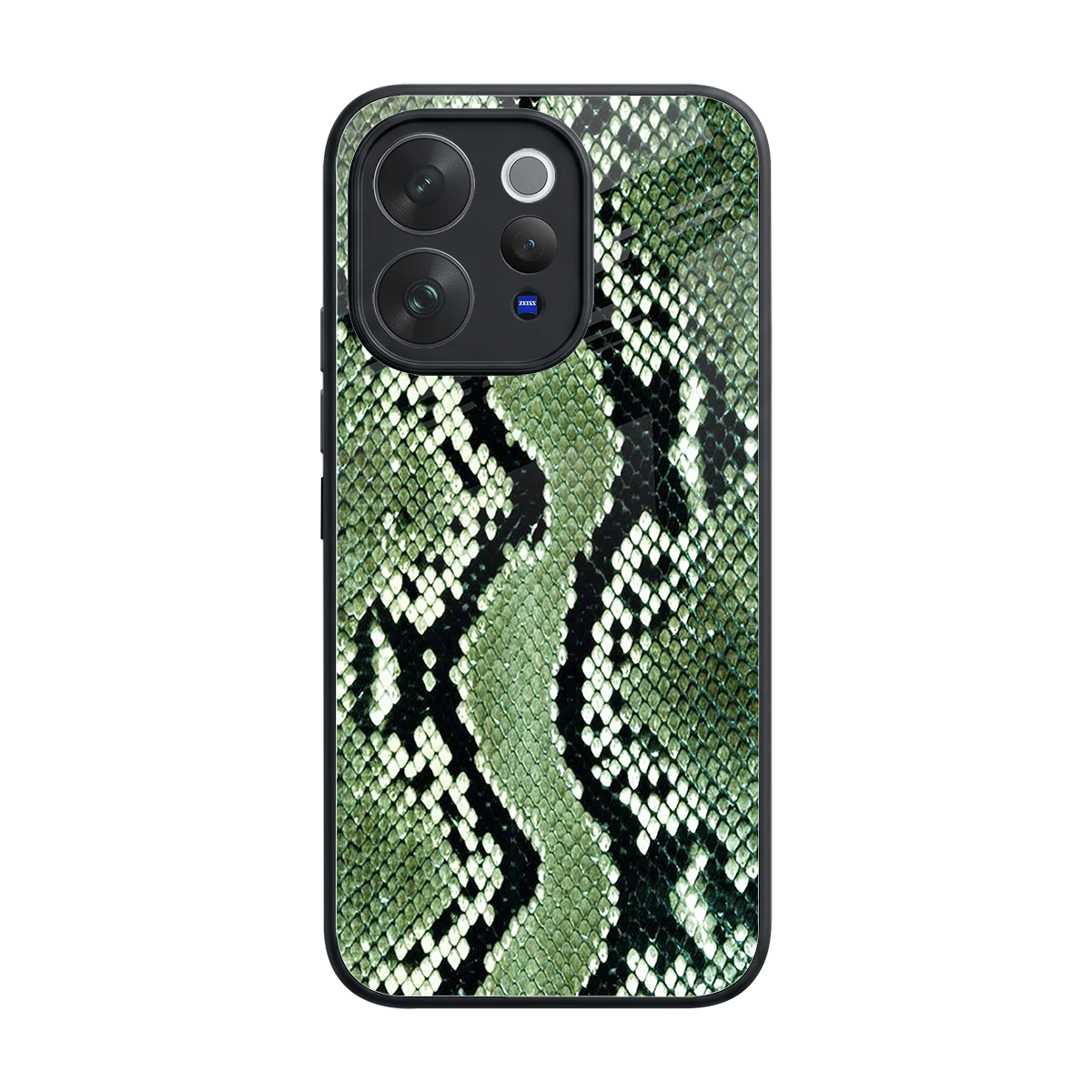 Venom Green back phone cover | glass case for vivo v70 elite