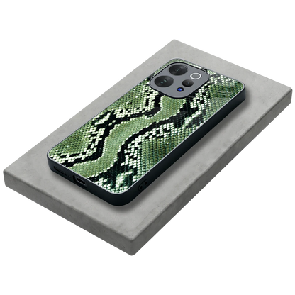Venom Green stylish phone case for vivo v70 elite | glossy glass and slim fit