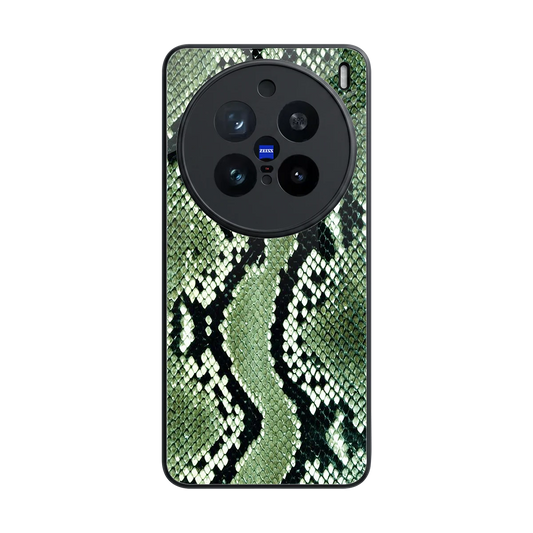 Venom Green back phone cover | glass case for vivo x200 pro