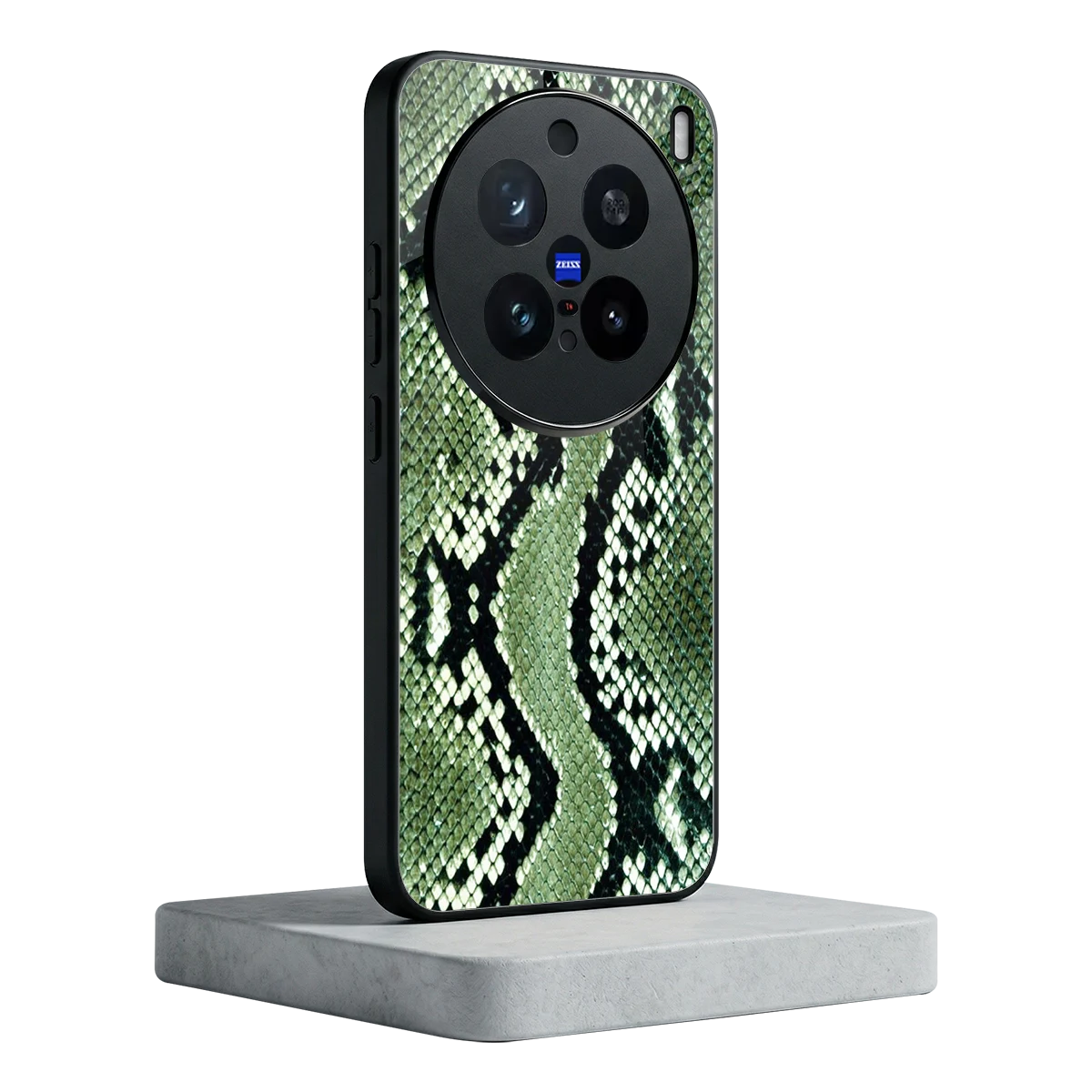 Venom Green vivo x200 pro mobile cover | shockproof glass phone case