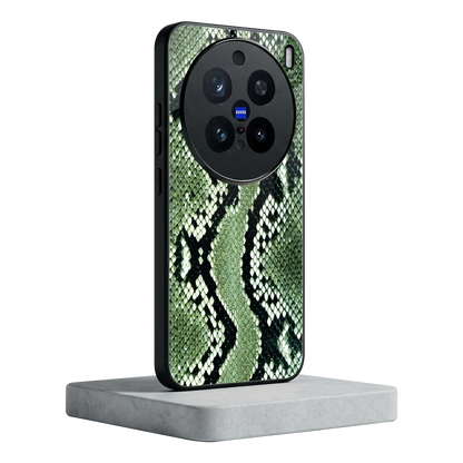 Venom Green vivo x200 pro mobile cover | shockproof glass phone case