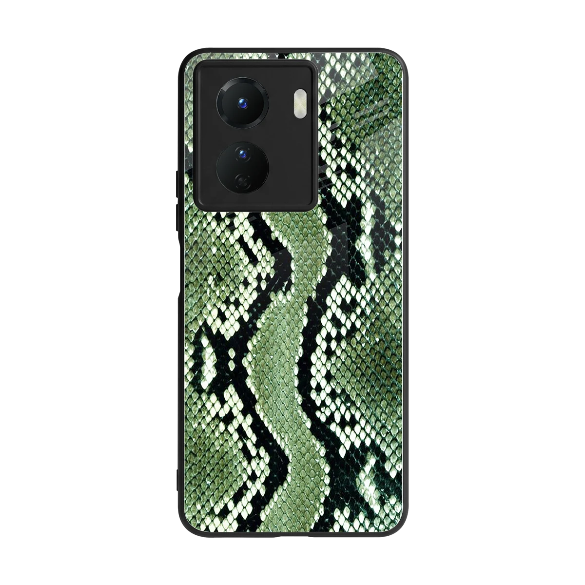 Venom Green back phone cover | glass case for vivo y16
