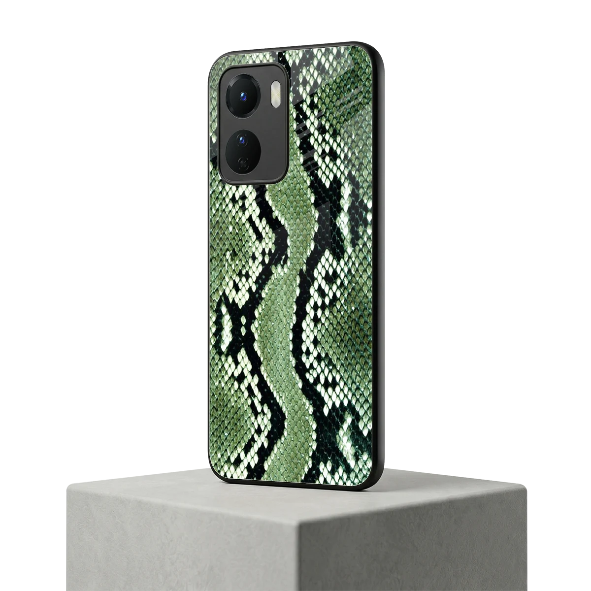 Venom Green vivo y16 mobile cover | shockproof glass phone case