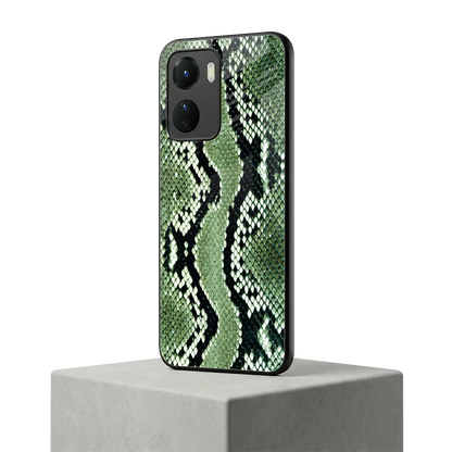Venom Green vivo y16 mobile cover | shockproof glass phone case
