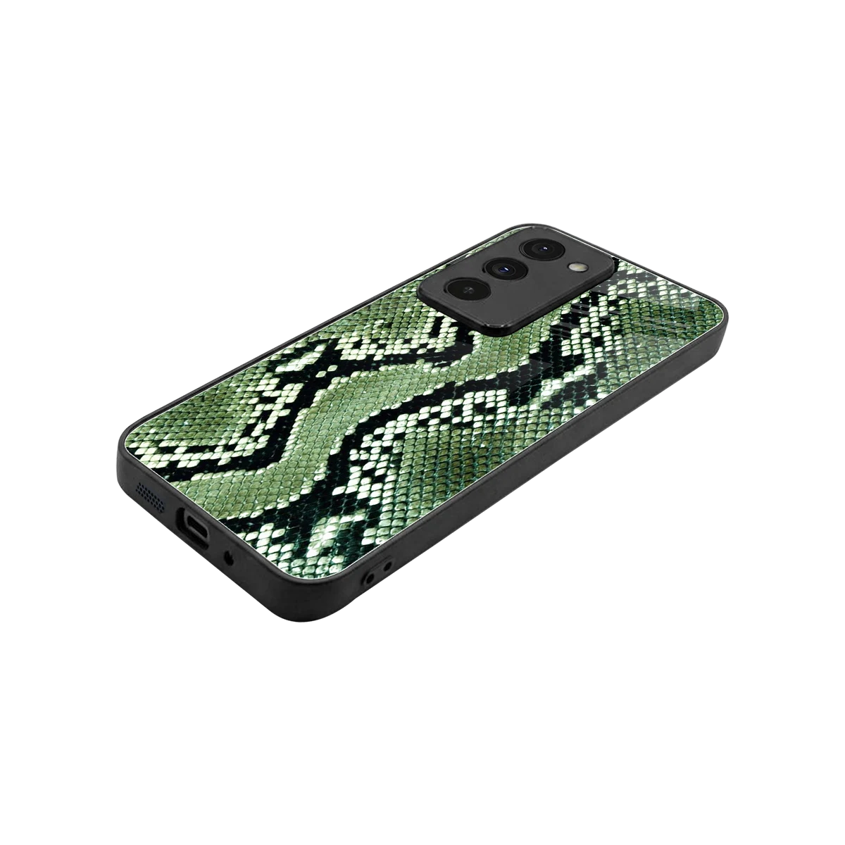Venom Green stylish phone case for redmi 15 5g | glossy glass and slim fit