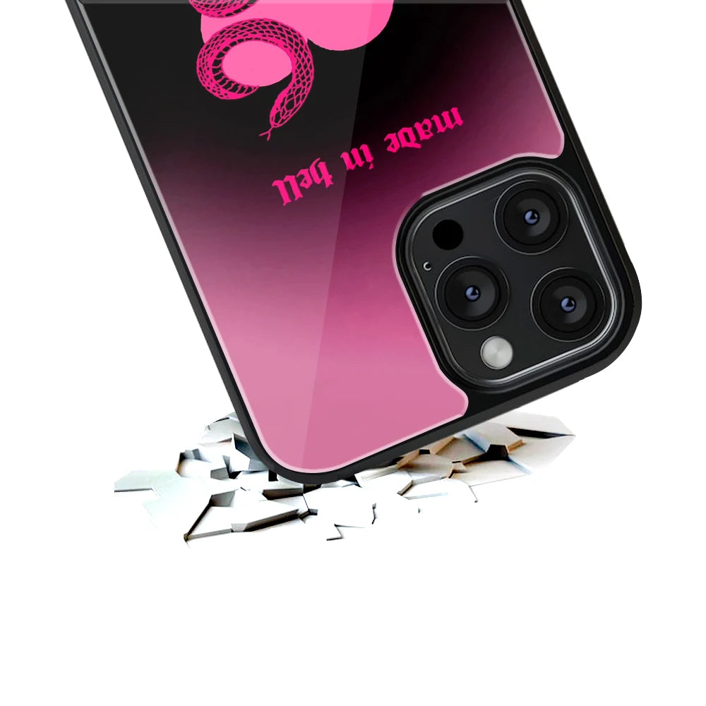 Durable Glass Back Mobile Case for iPhone, Samsung, OnePlus, Google Pixel, Redmi, Vivo, Oppo