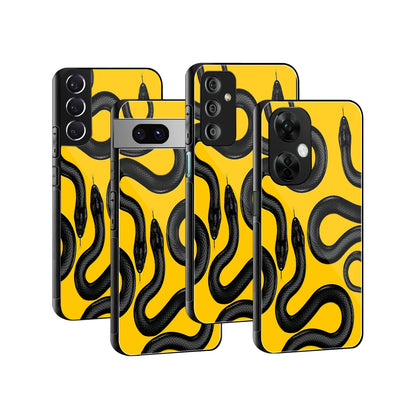 Stylish Glass Back Case for All Smartphones iPhone, Samsung, OnePlus, Pixel, Redmi, Oppo, Vivo, Motorola