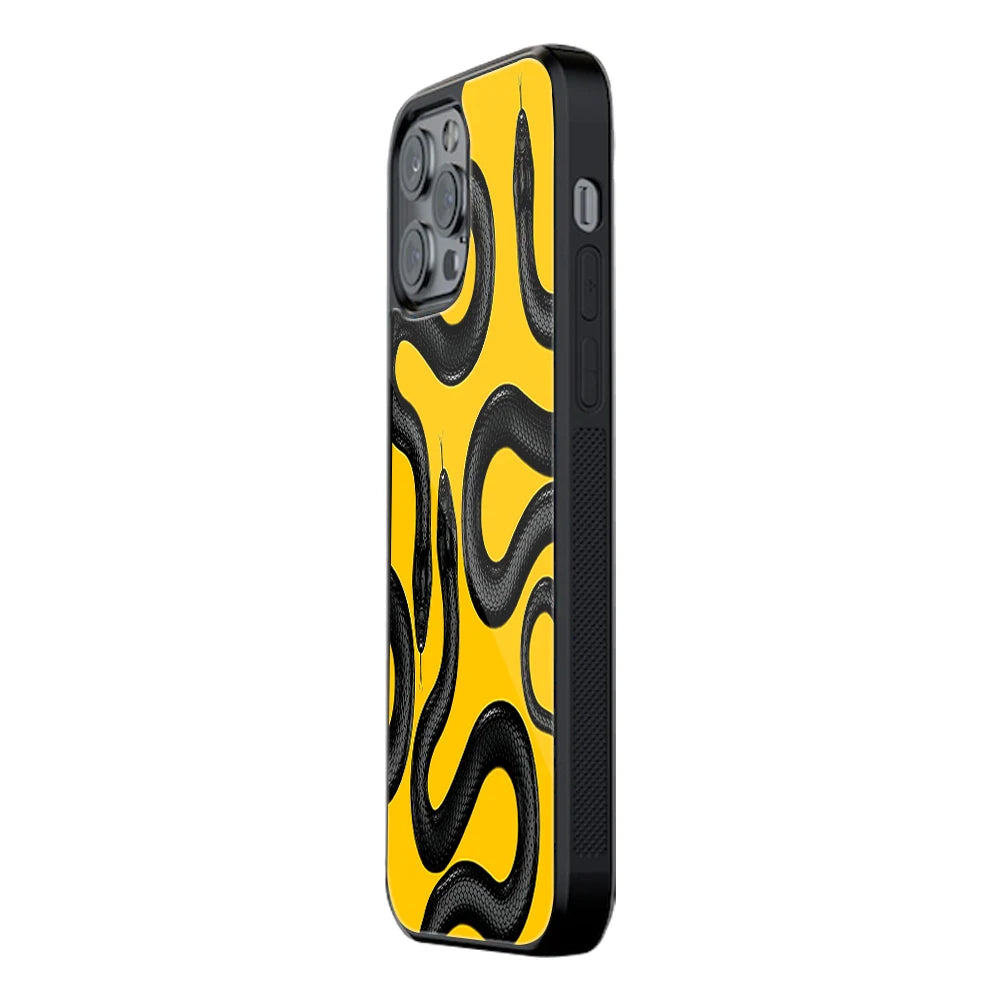 Trendy Glass Back Mobile Case for iPhone, Samsung, Redmi, OnePlus, Google Pixel, Motorola