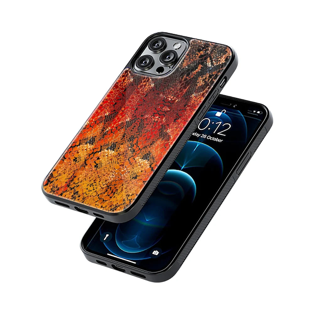 Protective Glass Back Phone Case Compatible with iPhone, Samsung, OnePlus, Pixel & More