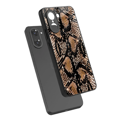 Venomous Luxe sleek oneplus nord ce5 5g cover with tempered glass back and TPU edges