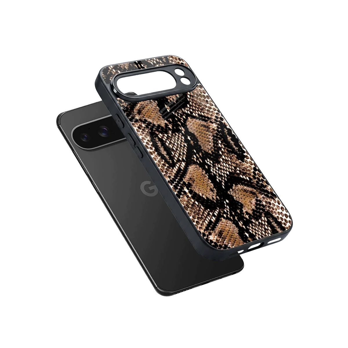 Venomous Luxe sleek google pixel 10 pro xl cover with tempered glass back and TPU edges