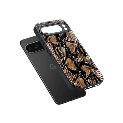 Venomous Luxe sleek google pixel 10 pro xl cover with tempered glass back and TPU edges