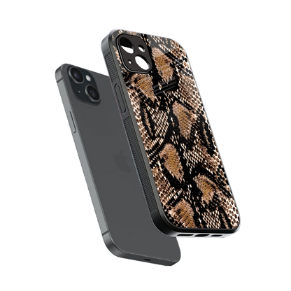 Venomous Luxe sleek iphone 14 plus cover with tempered glass back and TPU edges