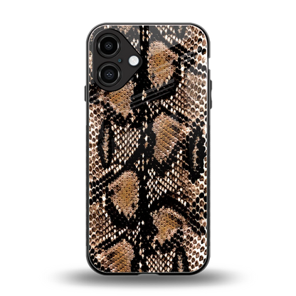 Venomous Luxe back phone cover | glass case for iphone 16 plus