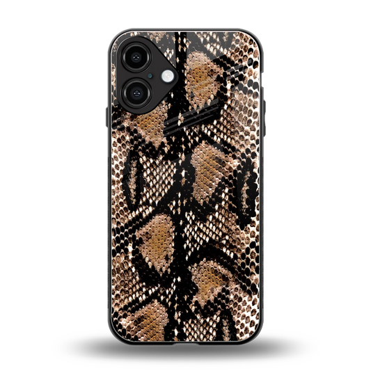 Venomous Luxe back phone cover | glass case for iphone 16 plus