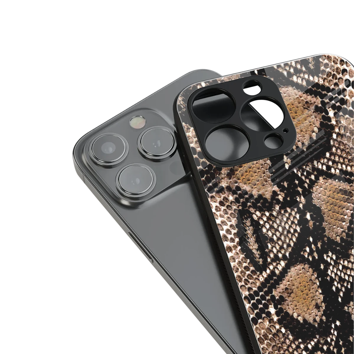 Venomous Luxe stylish phone case for iphone 15 pro max | glossy glass and slim fit
