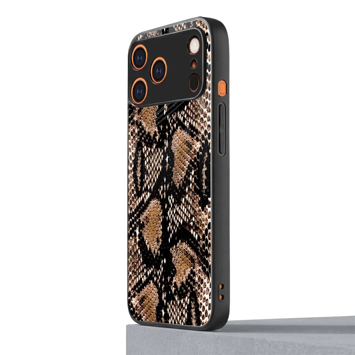 Venomous Luxe iphone 17 pro mobile cover | shockproof glass phone case