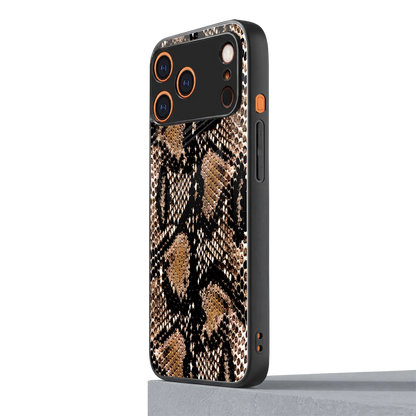 Venomous Luxe iphone 17 pro mobile cover | shockproof glass phone case