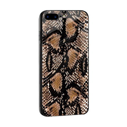 Venomous Luxe sleek iphone 8 plus cover with tempered glass back and TPU edges