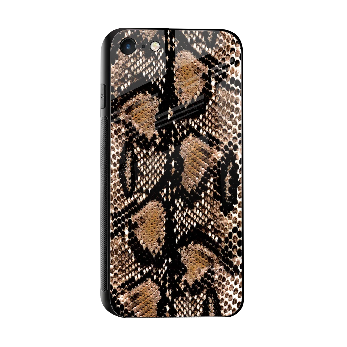 Venomous Luxe sleek iphone 7 cover with tempered glass back and TPU edges