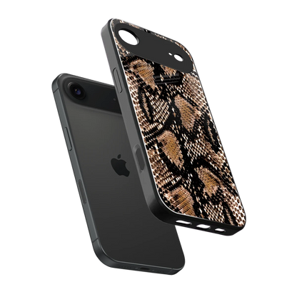 Venomous Luxe sleek iphone air cover with tempered glass back and TPU edges