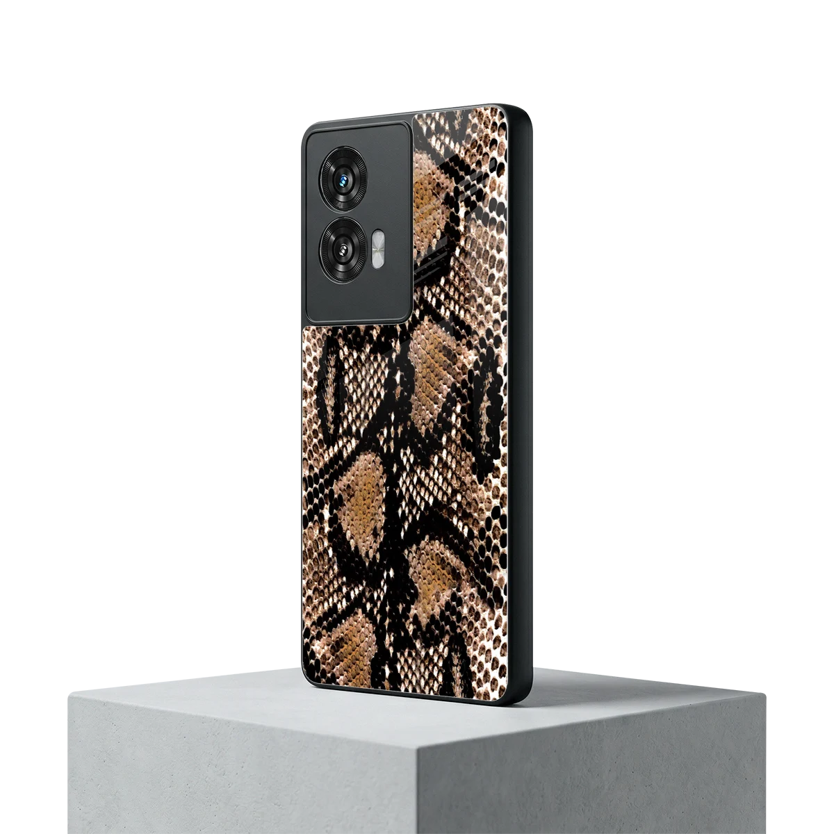 Venomous Luxe motorola edge 50 fusion mobile cover | shockproof glass phone case