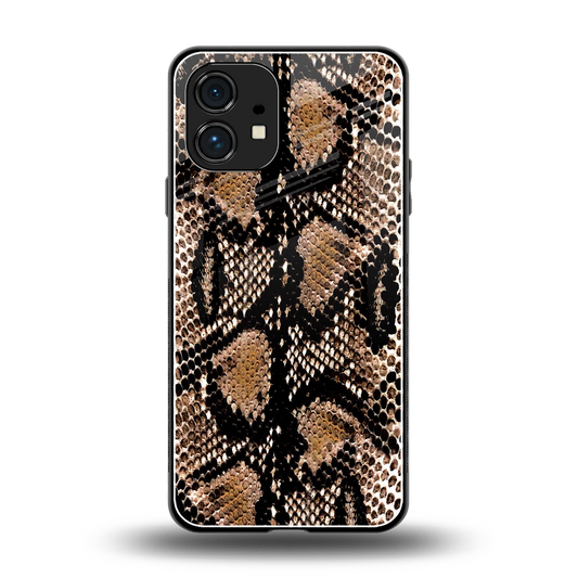 Venomous Luxe back phone cover | glass case for nothing phone 1