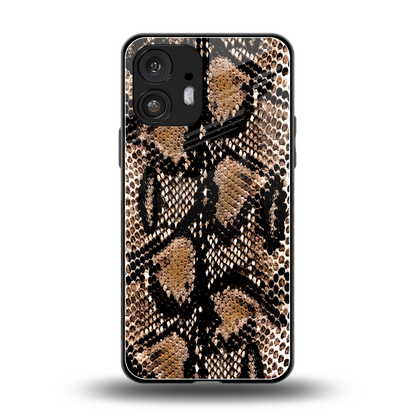 Venomous Luxe back phone cover | glass case for nothing phone 2