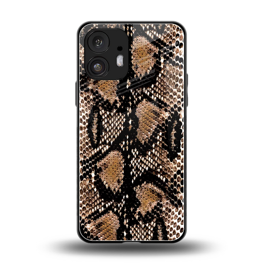 Venomous Luxe back phone cover | glass case for nothing phone 2