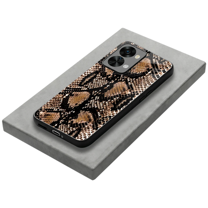 Venomous Luxe stylish phone case for oneplus nord 2t | glossy glass and slim fit