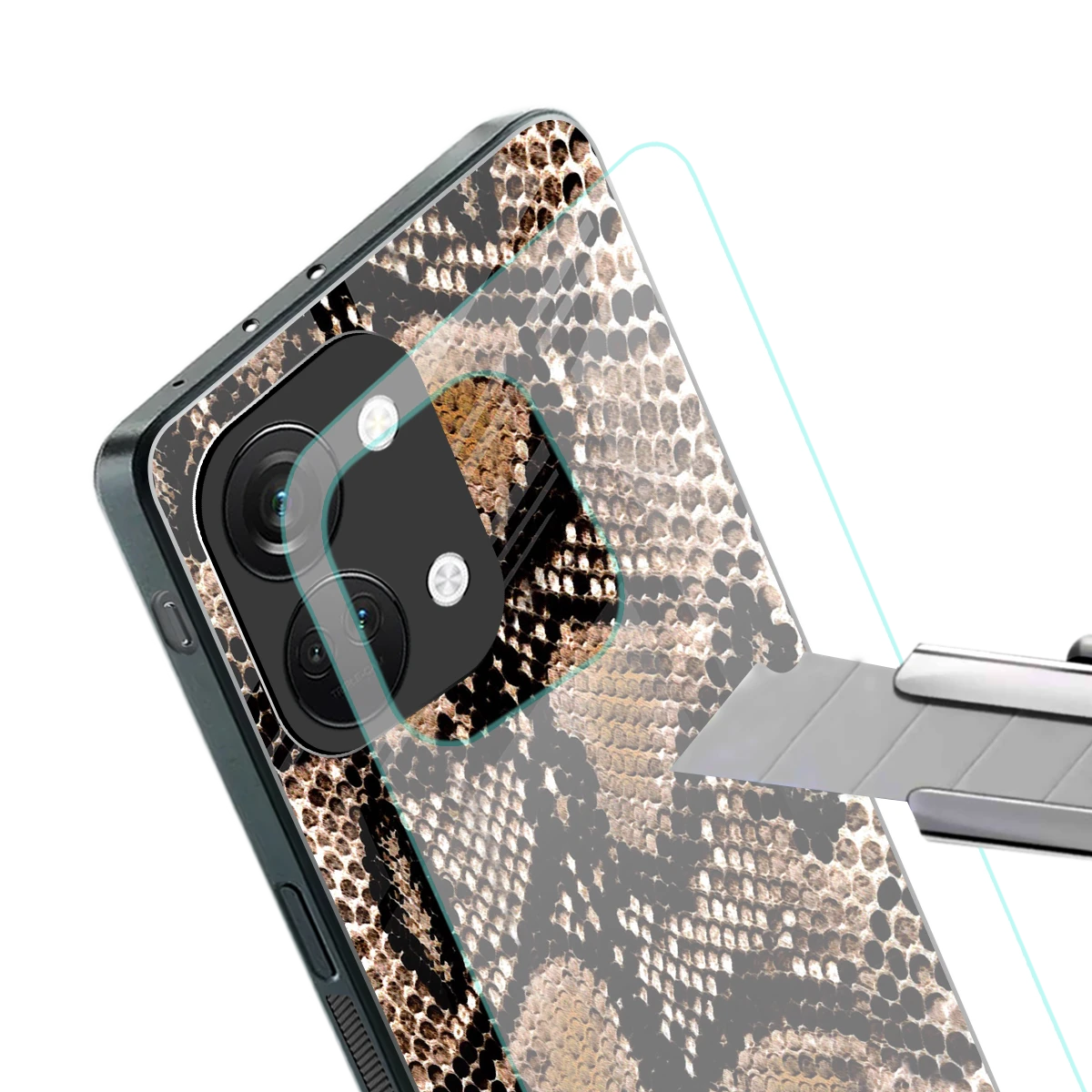Venomous Luxe stylish phone case for oneplus nord 3 | glossy glass and slim fit