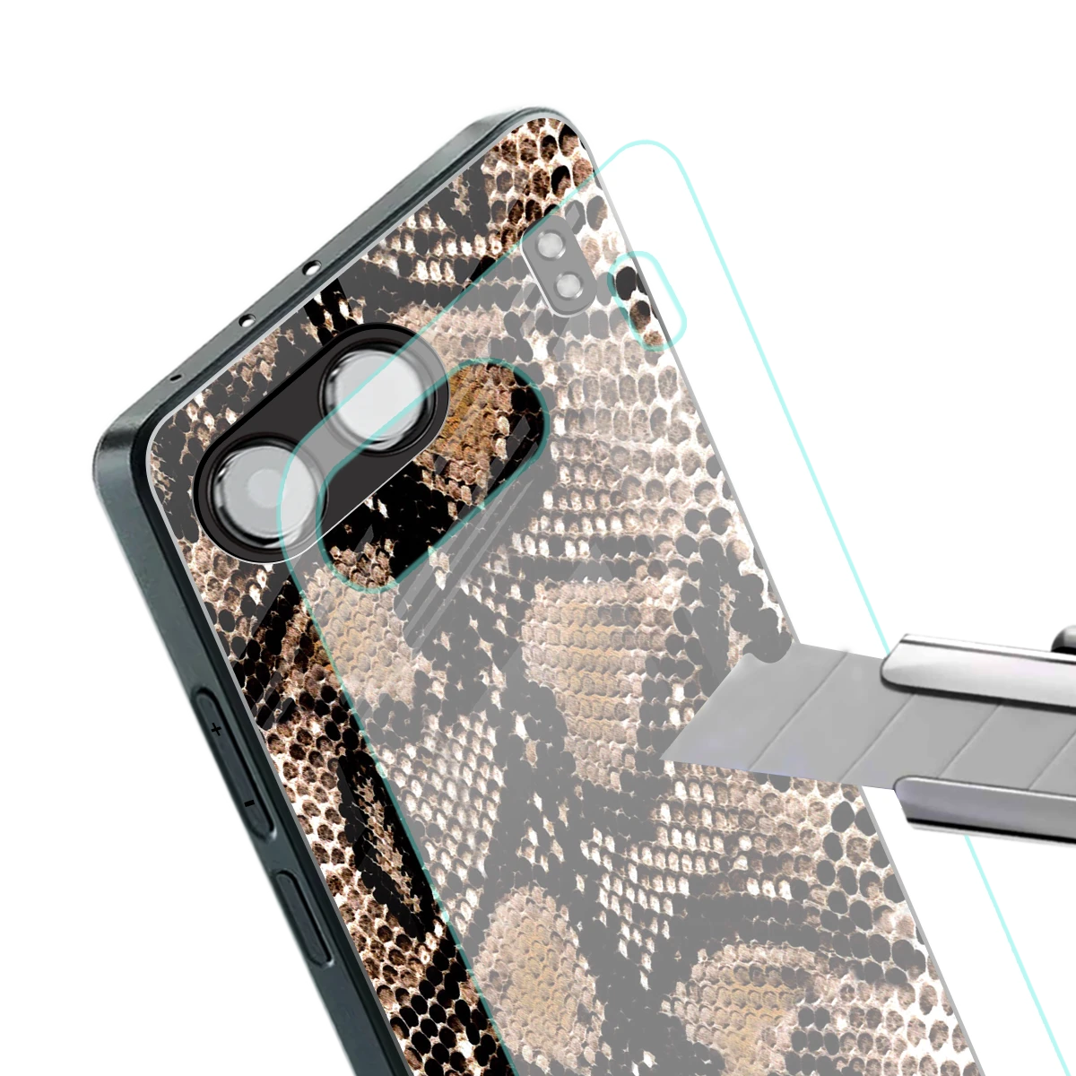 Venomous Luxe stylish phone case for oneplus nord 4 | glossy glass and slim fit