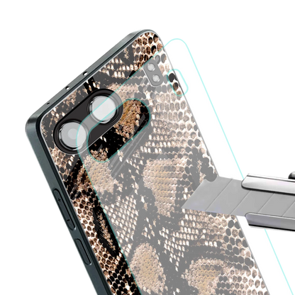 Venomous Luxe stylish phone case for oneplus nord 4 | glossy glass and slim fit