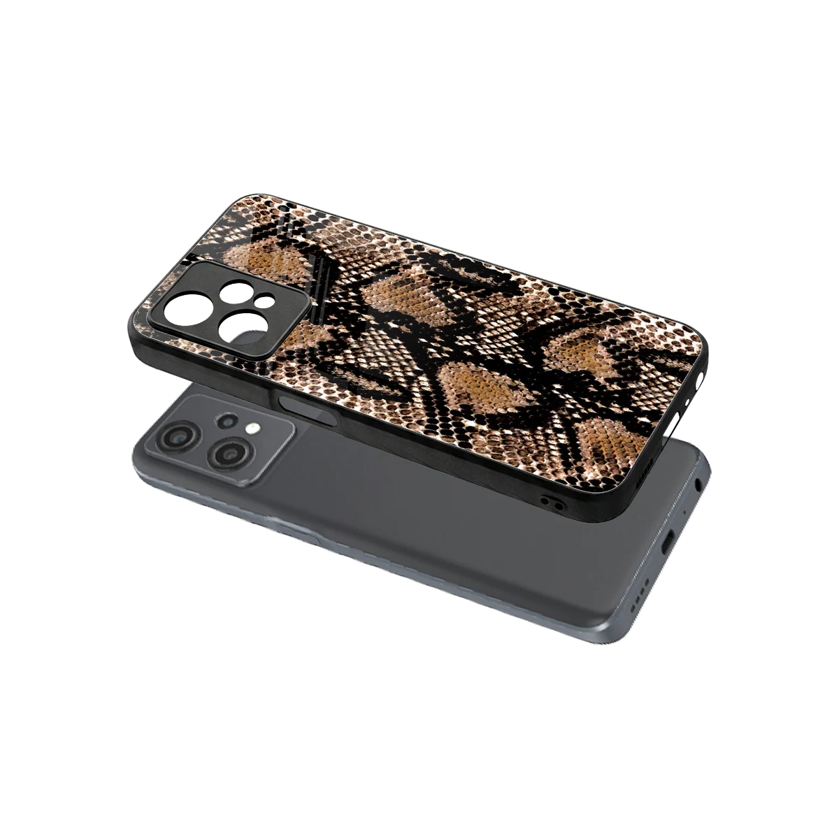 Venomous Luxe sleek oneplus nord ce 2 lite cover with tempered glass back and TPU edges