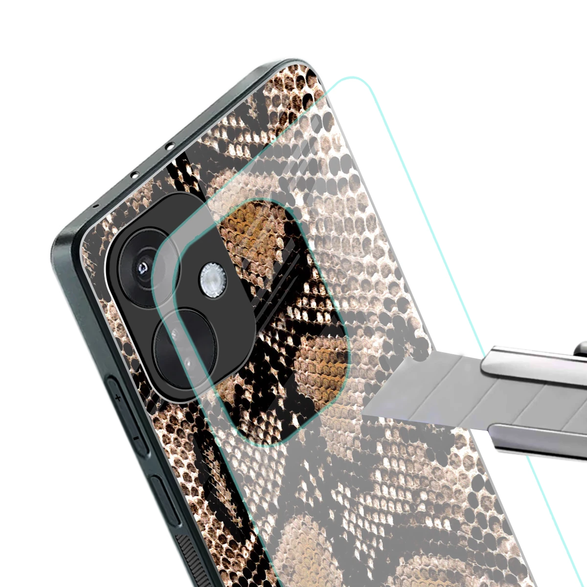 Venomous Luxe stylish phone case for oneplus nord ce 3 | glossy glass and slim fit