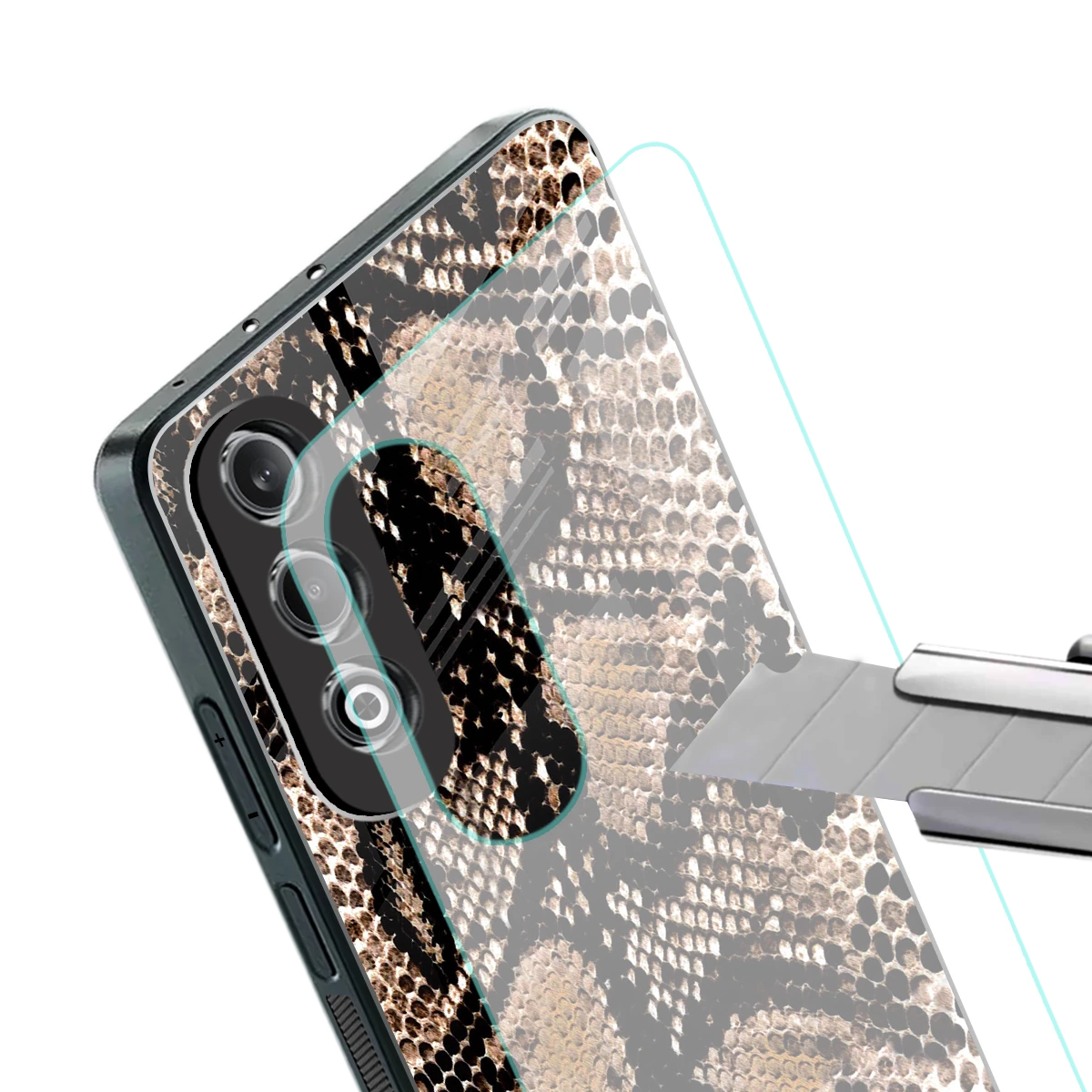 Venomous Luxe stylish phone case for oneplus nord ce 4 | glossy glass and slim fit
