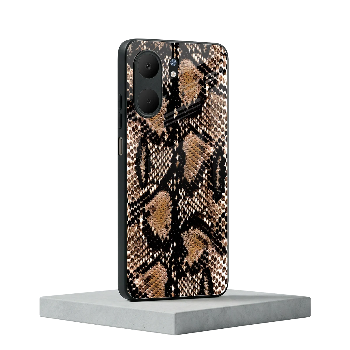 Venomous Luxe oppo a5x 5g mobile cover | shockproof glass phone case
