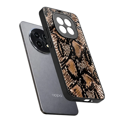 Venomous Luxe sleek oppo f29 pro 5g cover with tempered glass back and TPU edges
