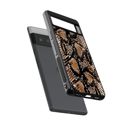 Venomous Luxe sleek google pixel 6 pro cover with tempered glass back and TPU edges