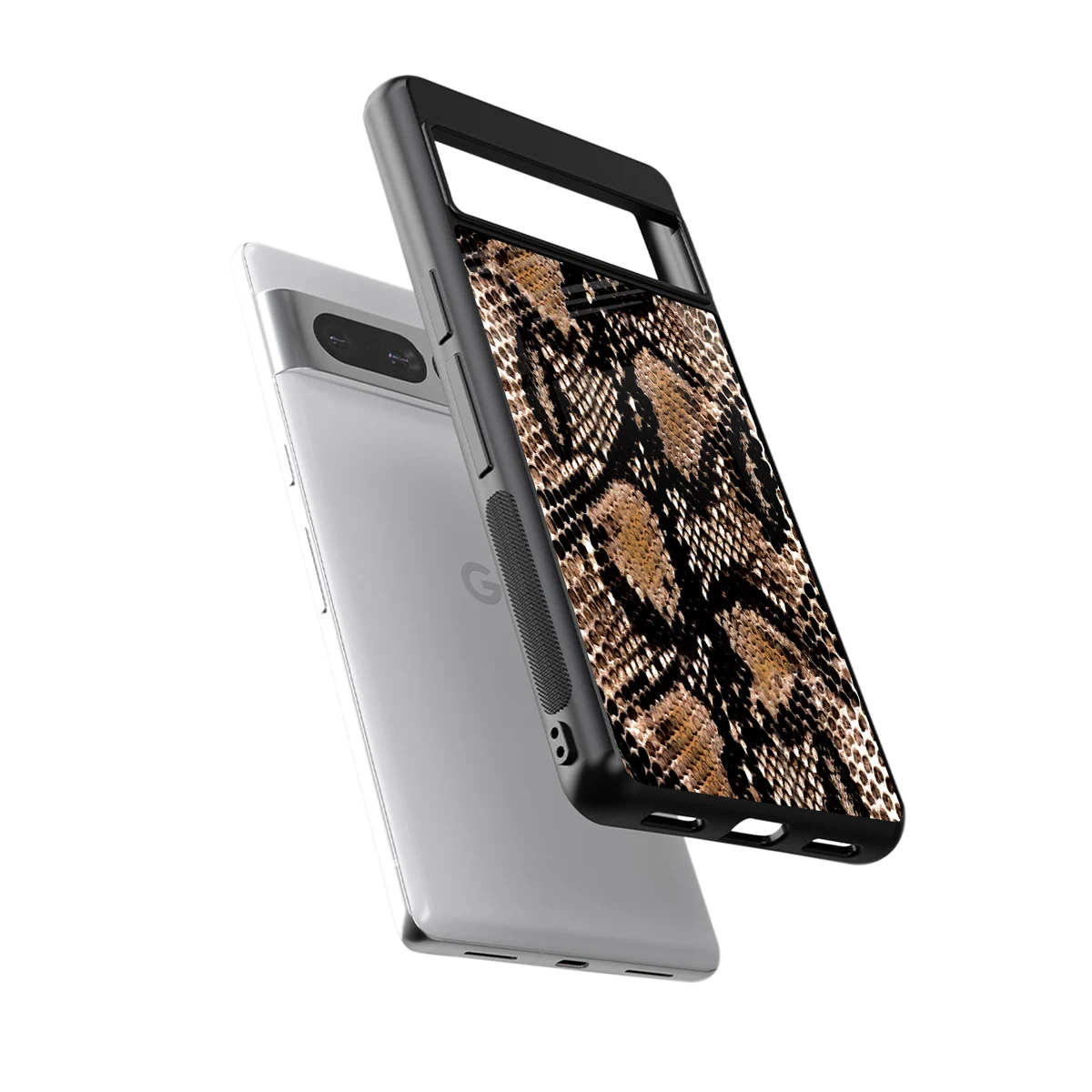 Venomous Luxe sleek google pixel 7 pro cover with tempered glass back and TPU edges