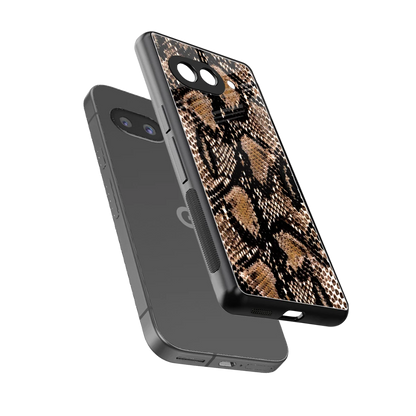 Venomous Luxe sleek google pixel 10a cover with tempered glass back and TPU edges