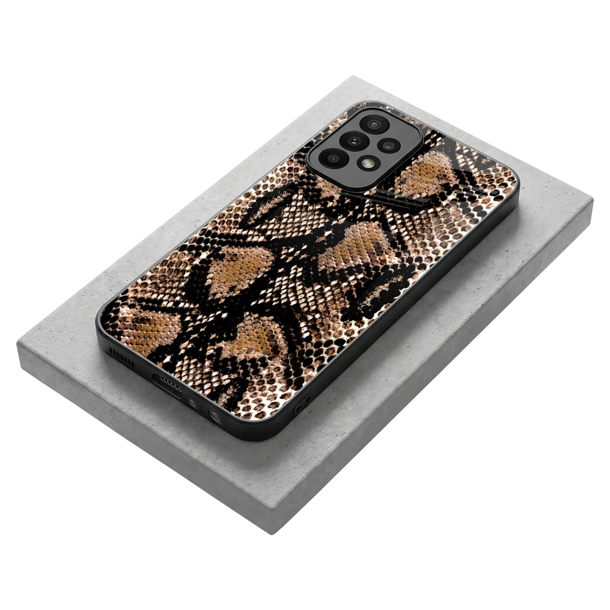 Venomous Luxe stylish phone case for samsung galaxy a23 | glossy glass and slim fit