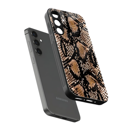 Venomous Luxe sleek samsung galaxy a16 5g cover with tempered glass back and TPU edges
