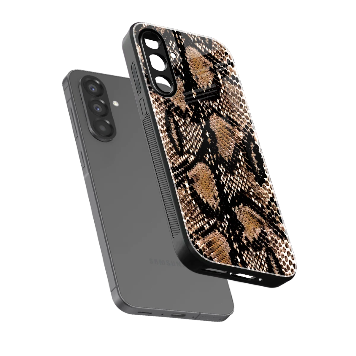 Venomous Luxe sleek samsung galaxy a37 5g cover with tempered glass back and TPU edges